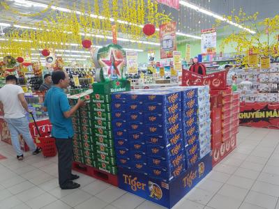 Đại lý Bia Tiger, Heineken, Sài Gòn Quận Tân phú
